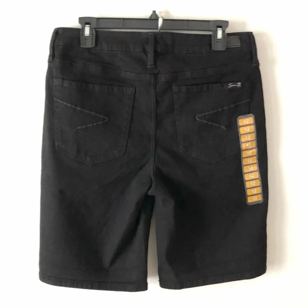 Seven7 Sunset Bermuda Denim Shorts 12